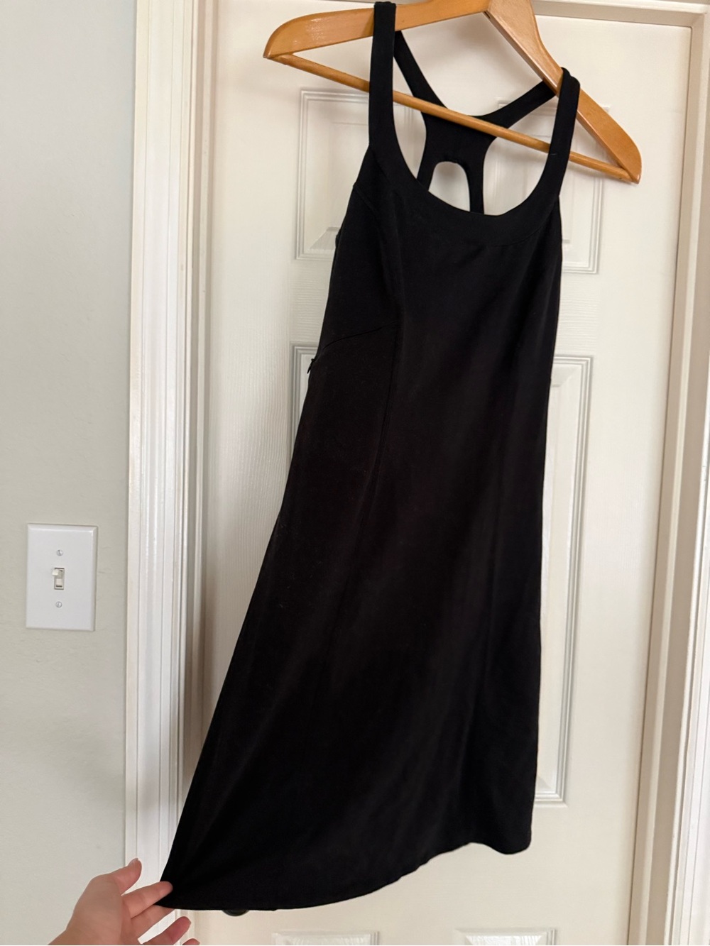 The north face Black Racerback Women's active dress